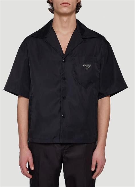 prada replica shirts|Prada shirt black cettire.